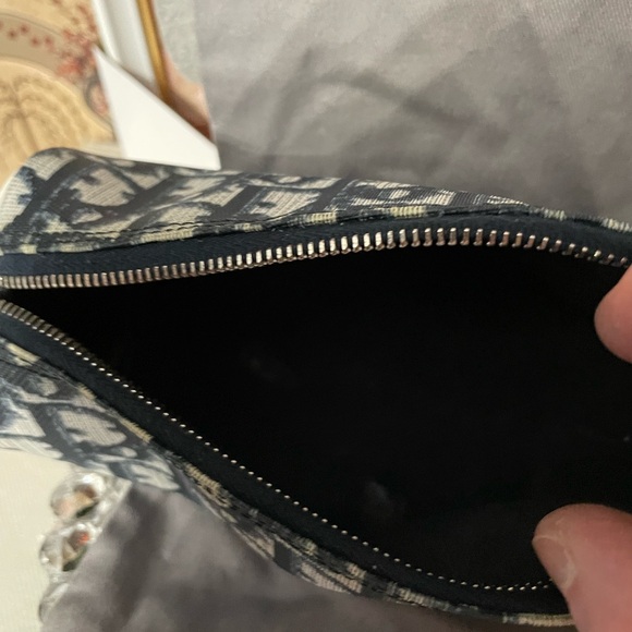 Dior TROTTER 2 bag  authentic with free chain and Dior ribbon bag charm - Picture 7 of 11